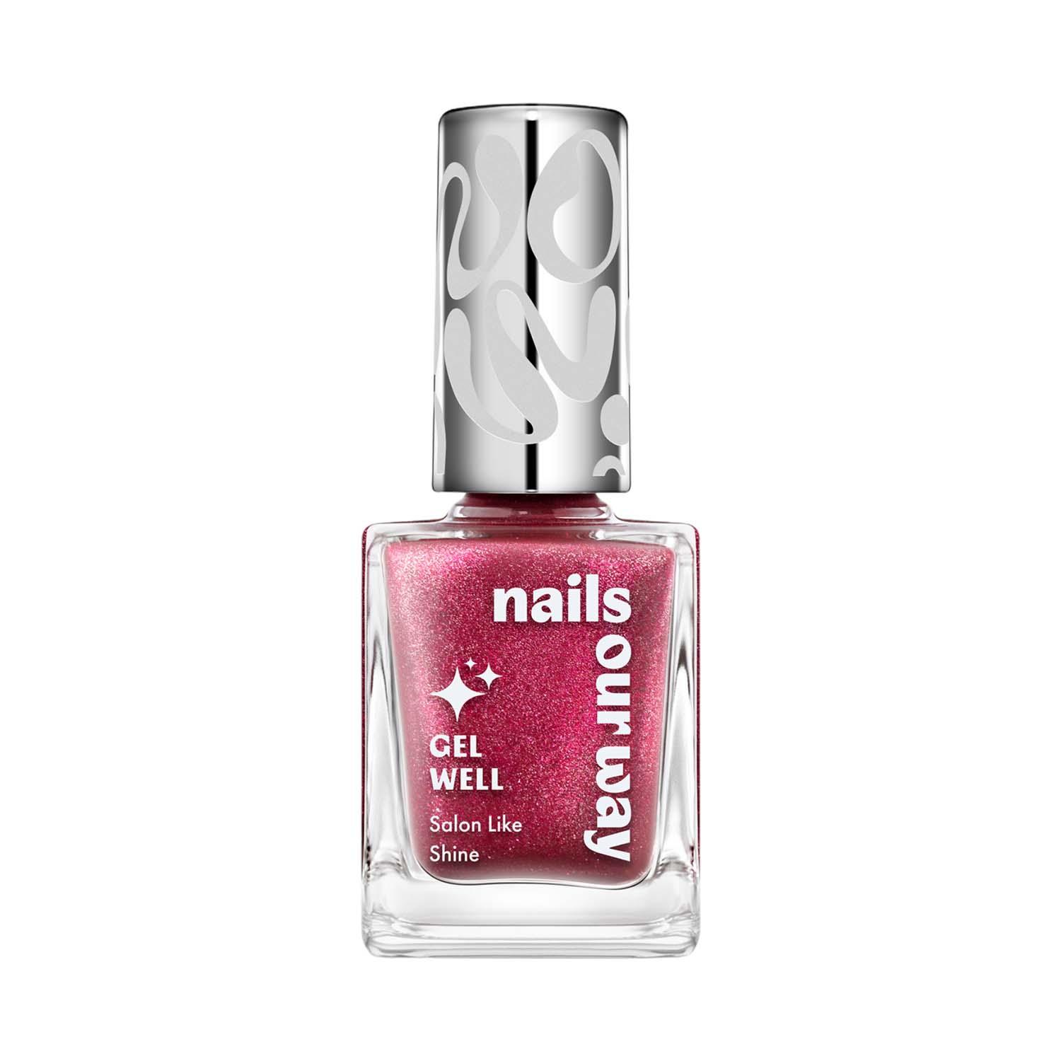 Nails Our Way Gel Well Nail Enamel - 218 Upbeat (10 ml)