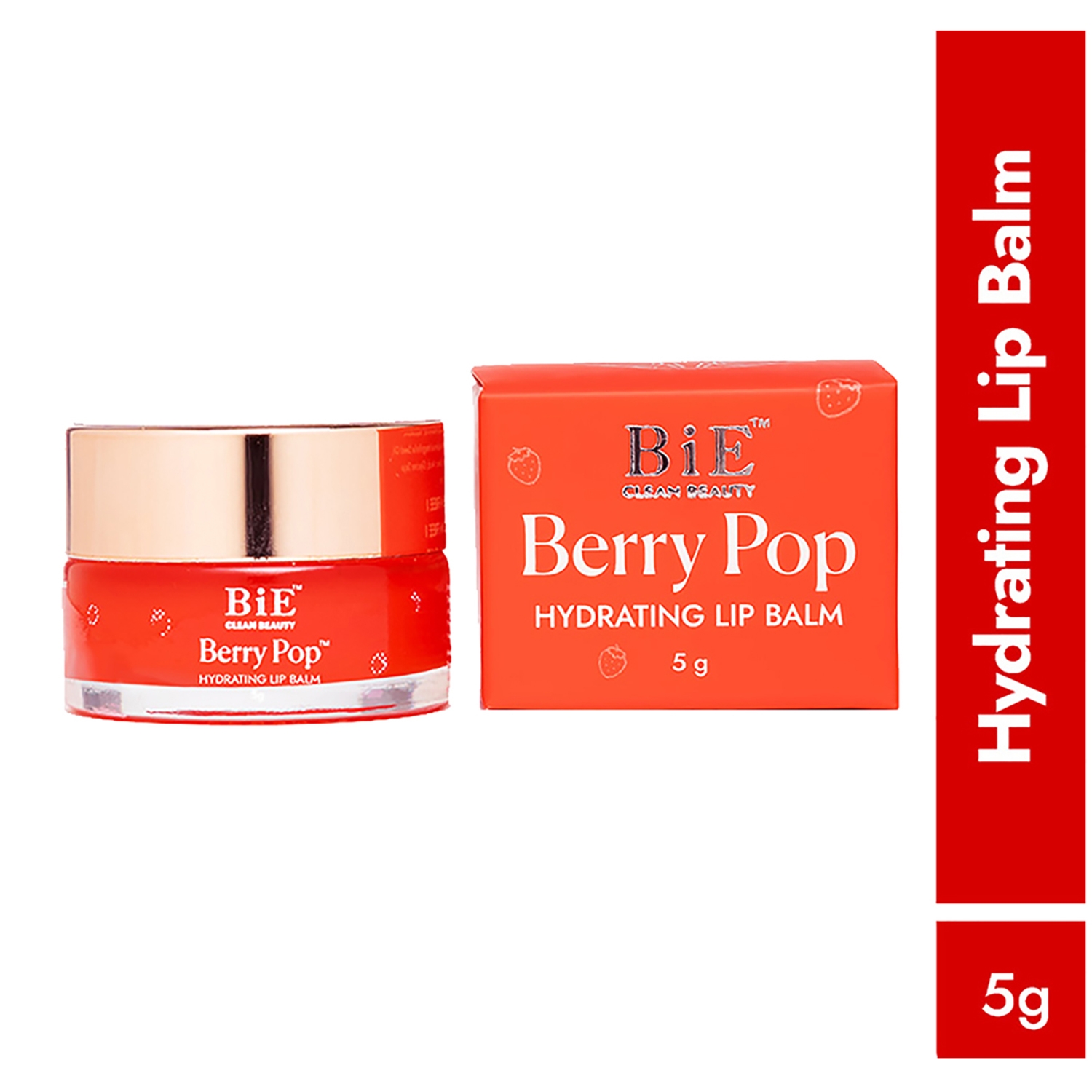 BiE - Beauty In Everything | Bie Berry Pop Hydrating Lip Balm (5g)