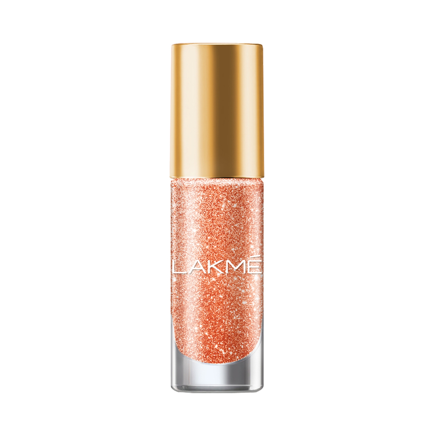 Lakme | Lakme Glitterati Nail Paints - Electric Peach (6ml)