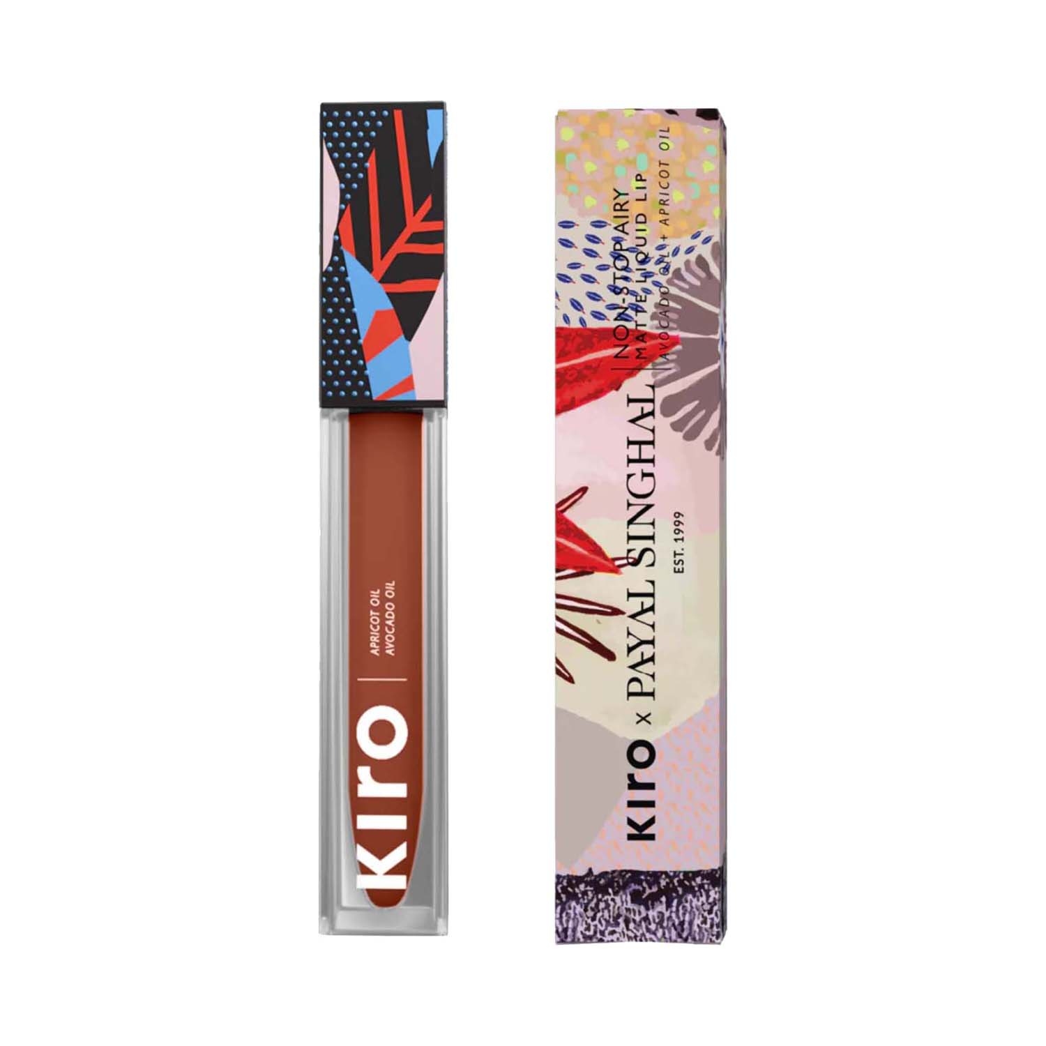 KIRO | KIRO X Payal Singhal Non Stop Airy Matte Liquid Lipstick - 24 Nude Espresso (5ml)
