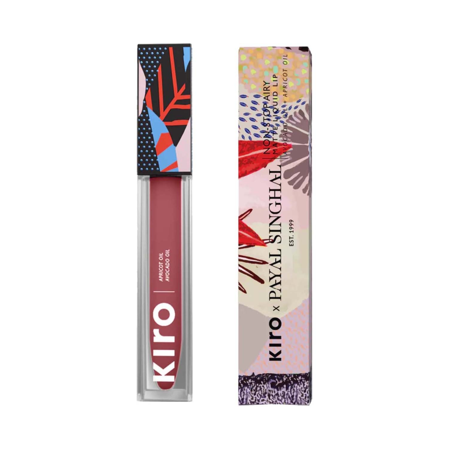 KIRO | KIRO X Payal Singhal Non Stop Airy Matte Liquid Lipstick - 22 Nude Ginger (5ml)