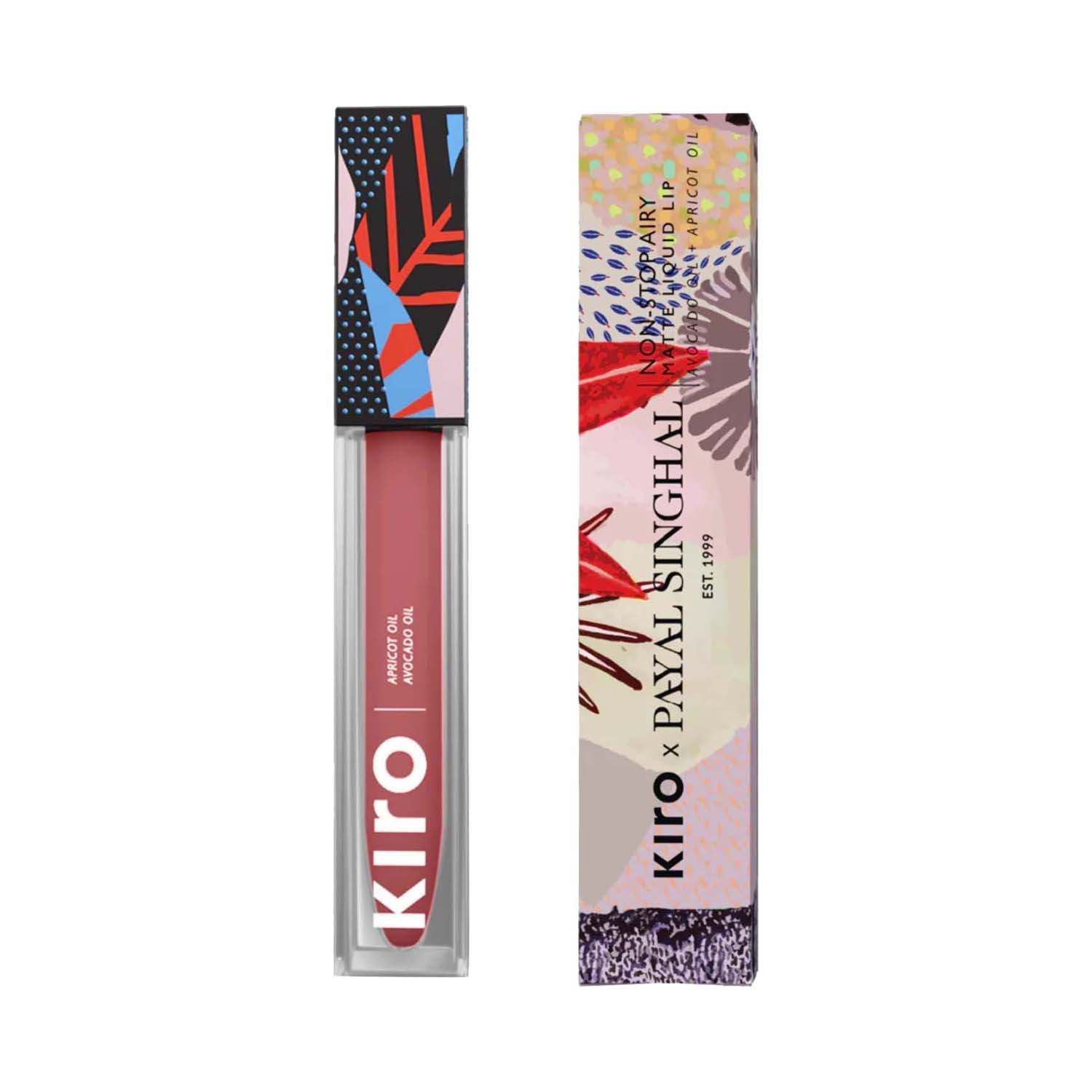 KIRO | KIRO X Payal Singhal Non Stop Airy Matte Liquid Lipstick - 26 Pink Dawn (5ml)