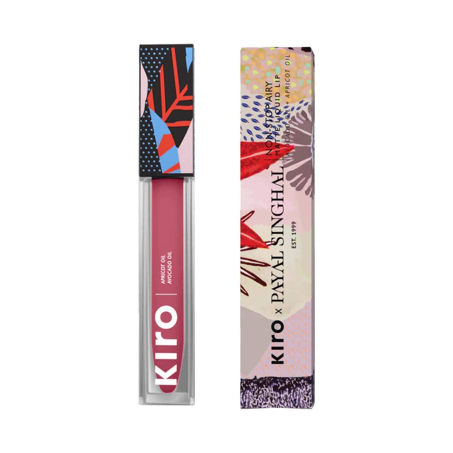 KIRO | KIRO X Payal Singhal Non Stop Airy Matte Liquid Lipstick - 25 Rose Blush (5ml)