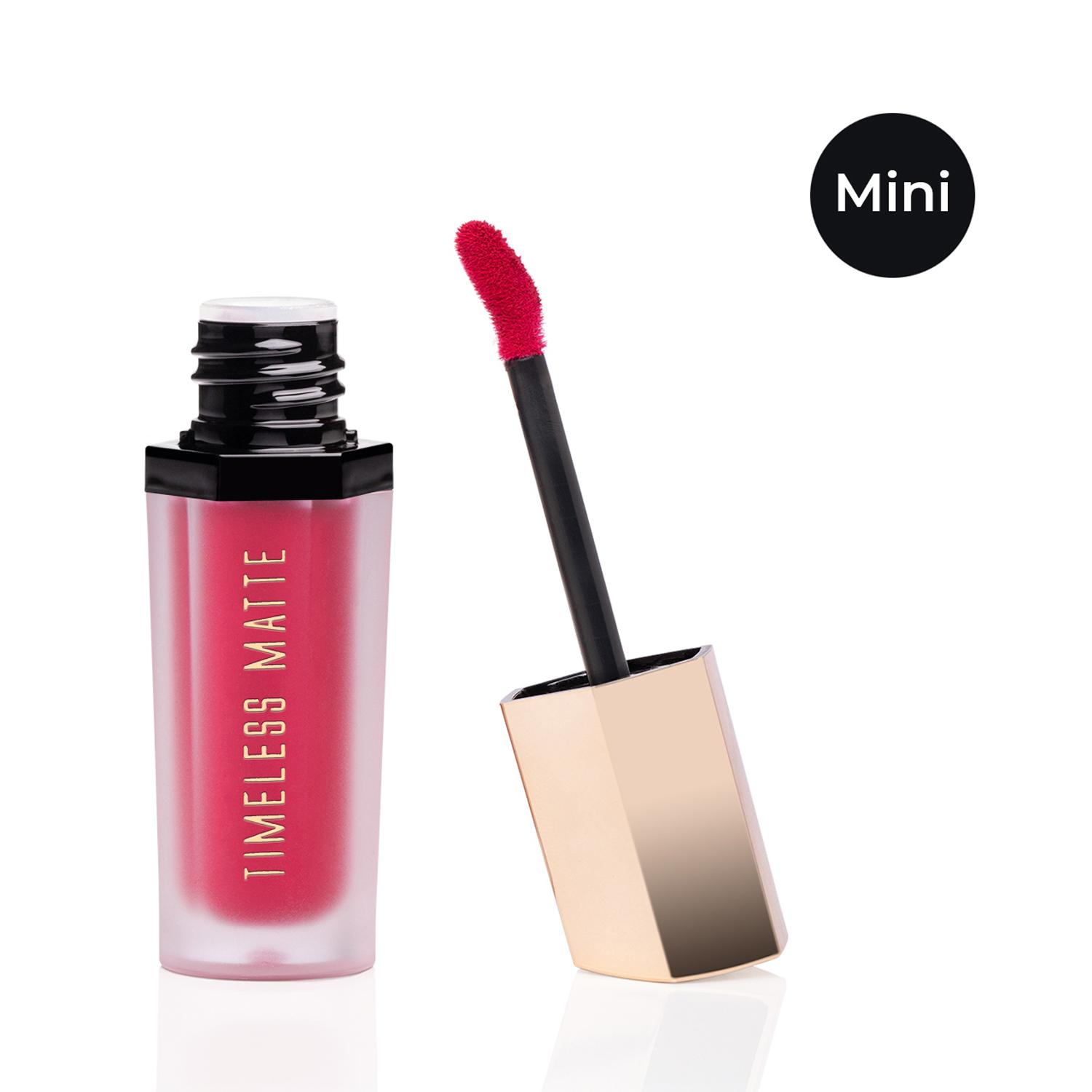 PAC | PAC Timeless Matte Mini Liquid Lipstick - Molten Pink (3ml)