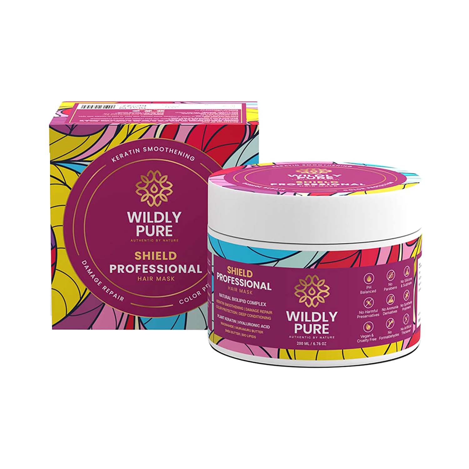 Wildly Pure | Wildly Pure Shield Keratin Hair Mask (200ml)