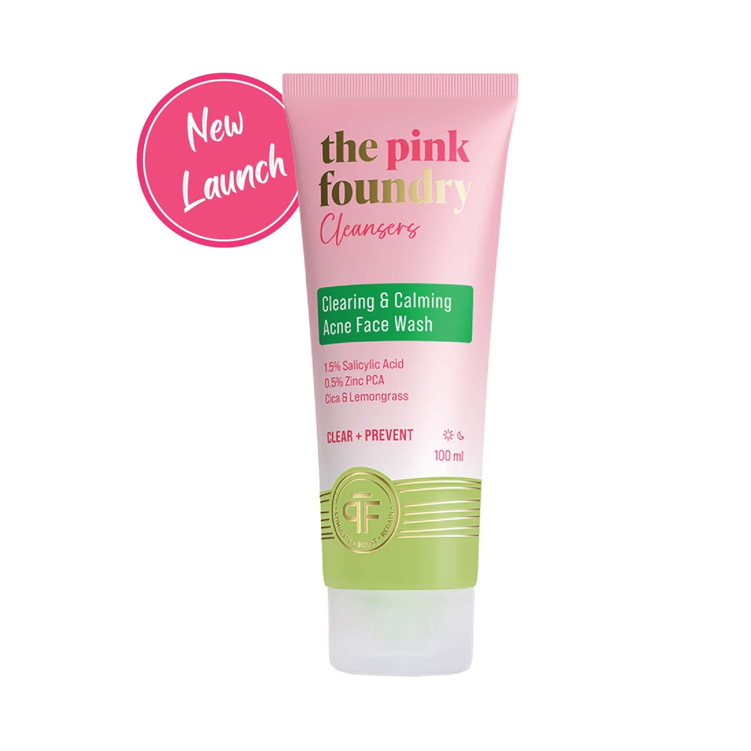 The Pink Foundry | The Pink Foundry Clearing & Calming Acne Face Wash (100ml)