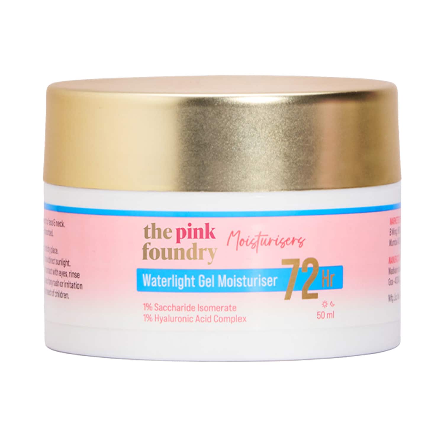 The Pink Foundry | The Pink Foundry Waterlight Gel Moisturiser (50ml)