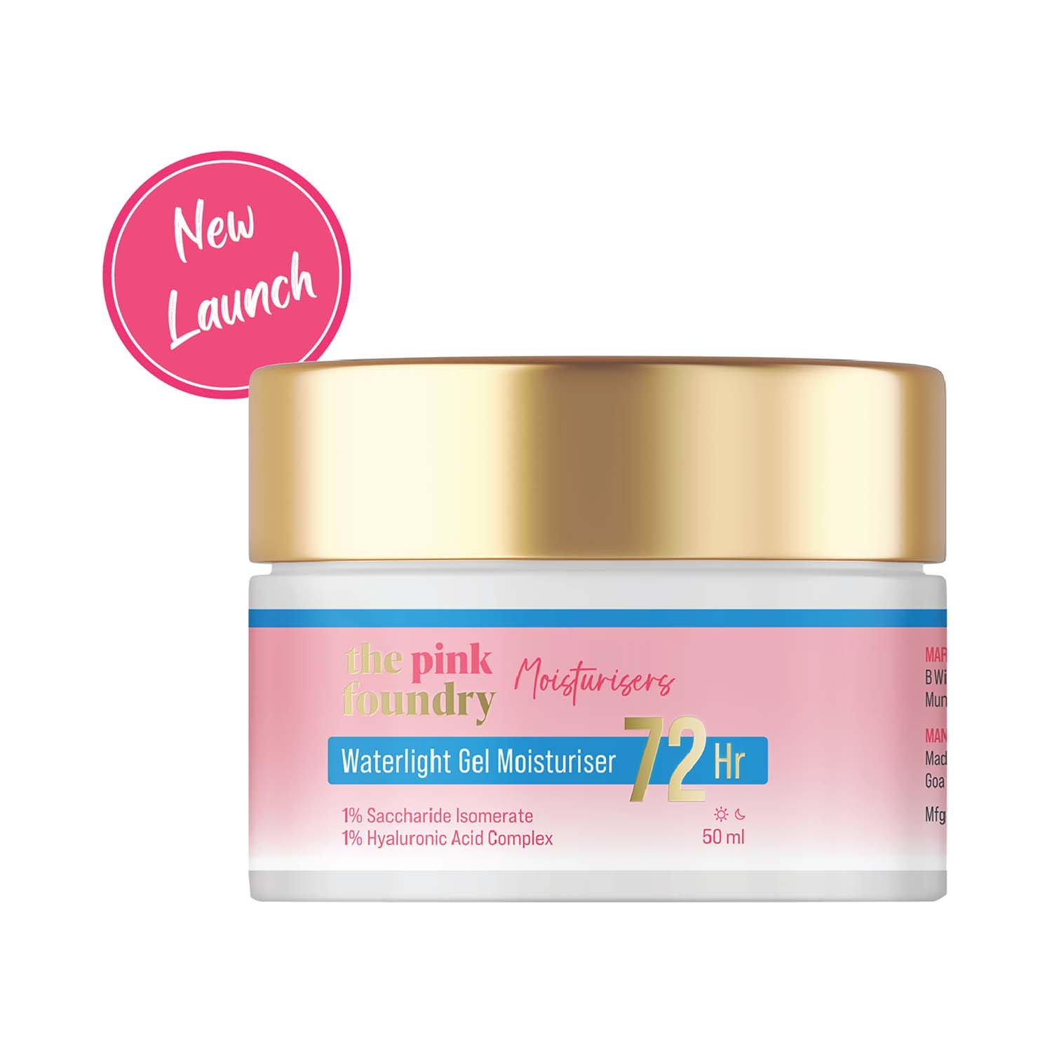 The Pink Foundry | The Pink Foundry Waterlight Gel Moisturiser (50ml)