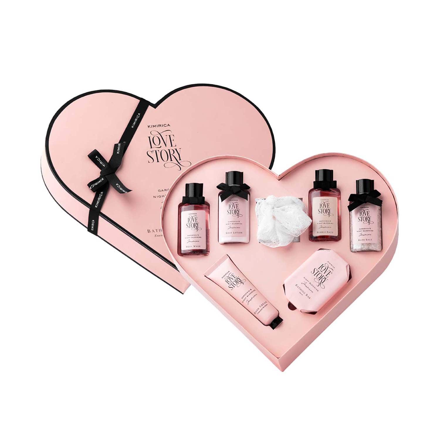 Kimirica | Kimirica Love Story Moment Gift Set for Men & Women Luxury Bath and Body Care Gift Set (7 Pcs)