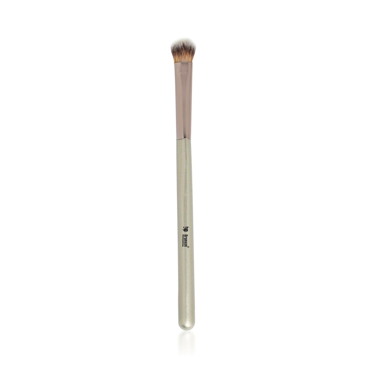 Bronson Professional | Bronson Professional Classic Eye Shadow Blending Application Makeup Brush - Silver, Pink