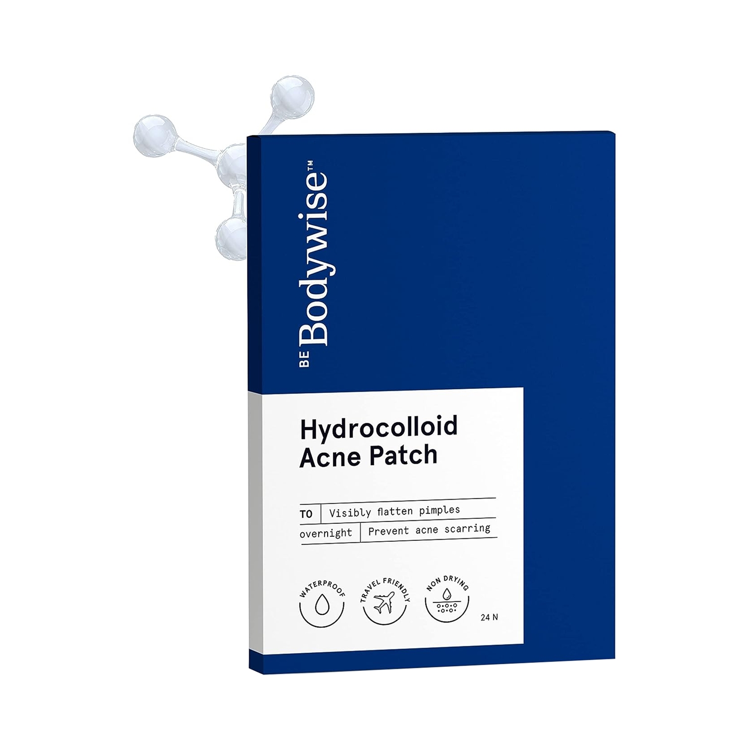 Be Bodywise | Be Bodywise Hydrocolloid Acne Patch For Instant Acne Treatment (24pcs)