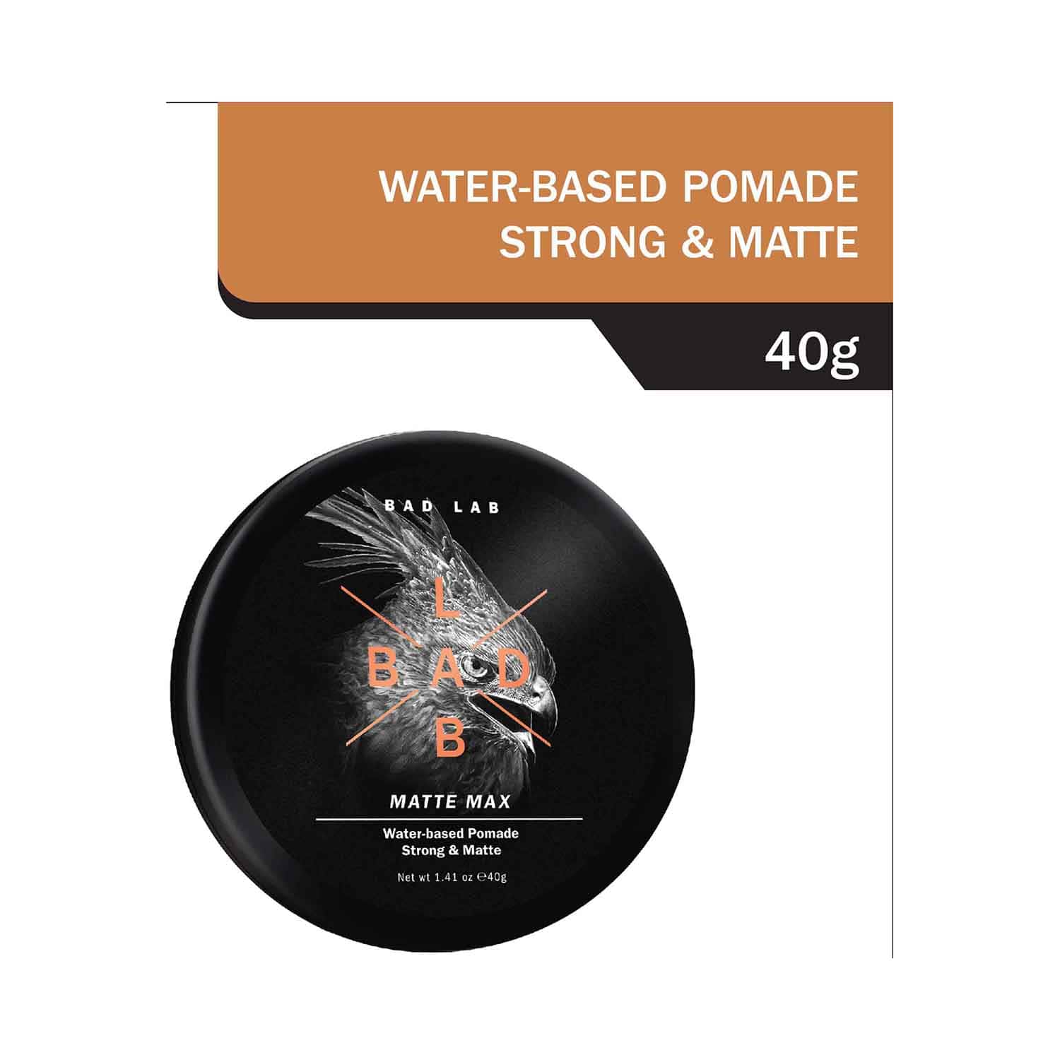 Bad Lab | Bad Lab Matte Max Strong & Matte Water-Based Pomade (40g)