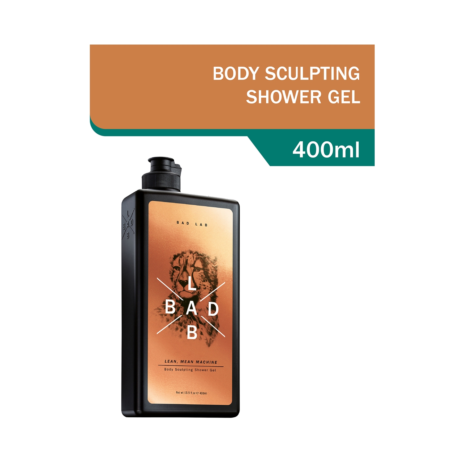 Bad Lab | Bad Lab Lean, Mean Machine Body Sculpting Shower Gel (400ml)