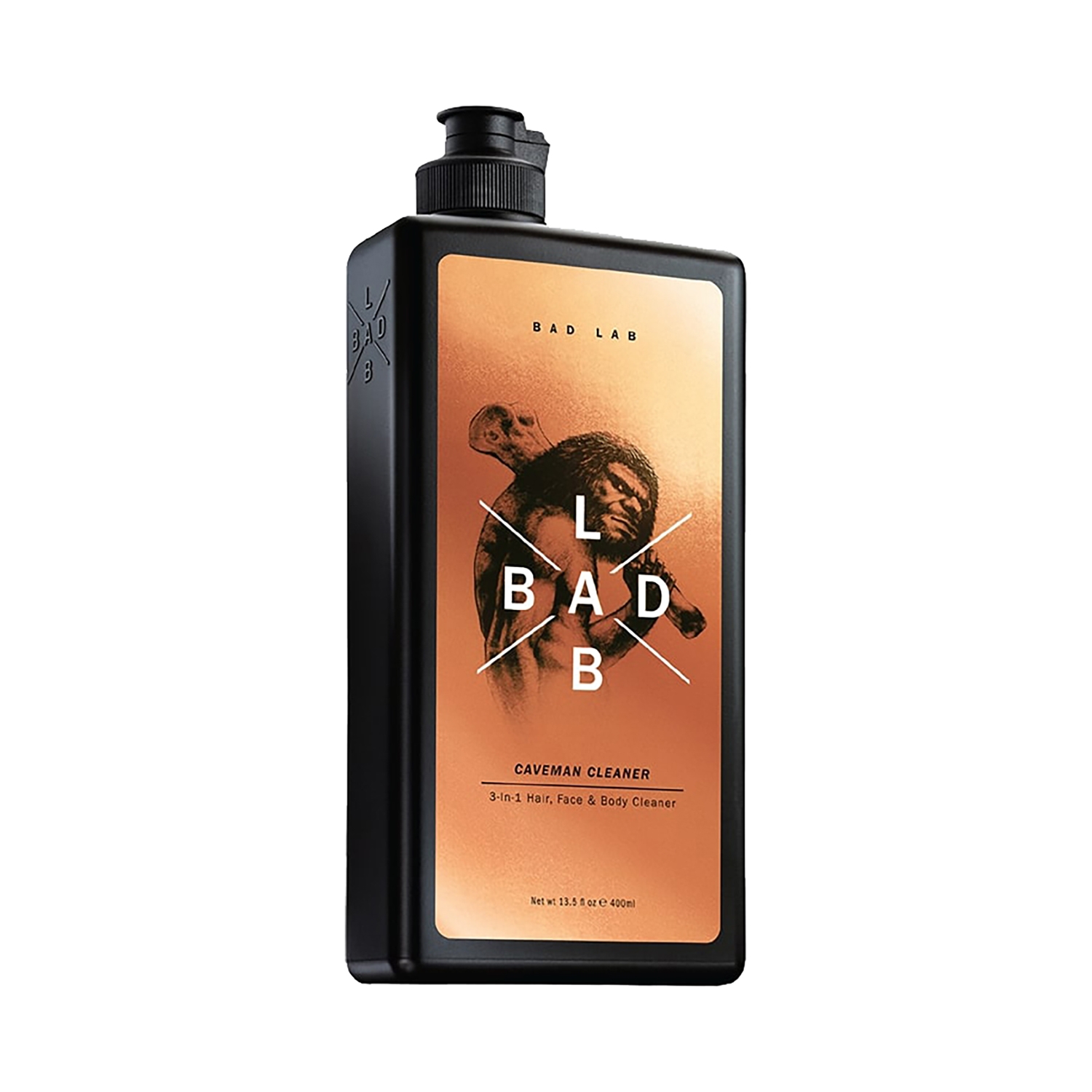 Bad Lab Caveman 3-In-1 Hair, Face And Body Cleaner (400ml)