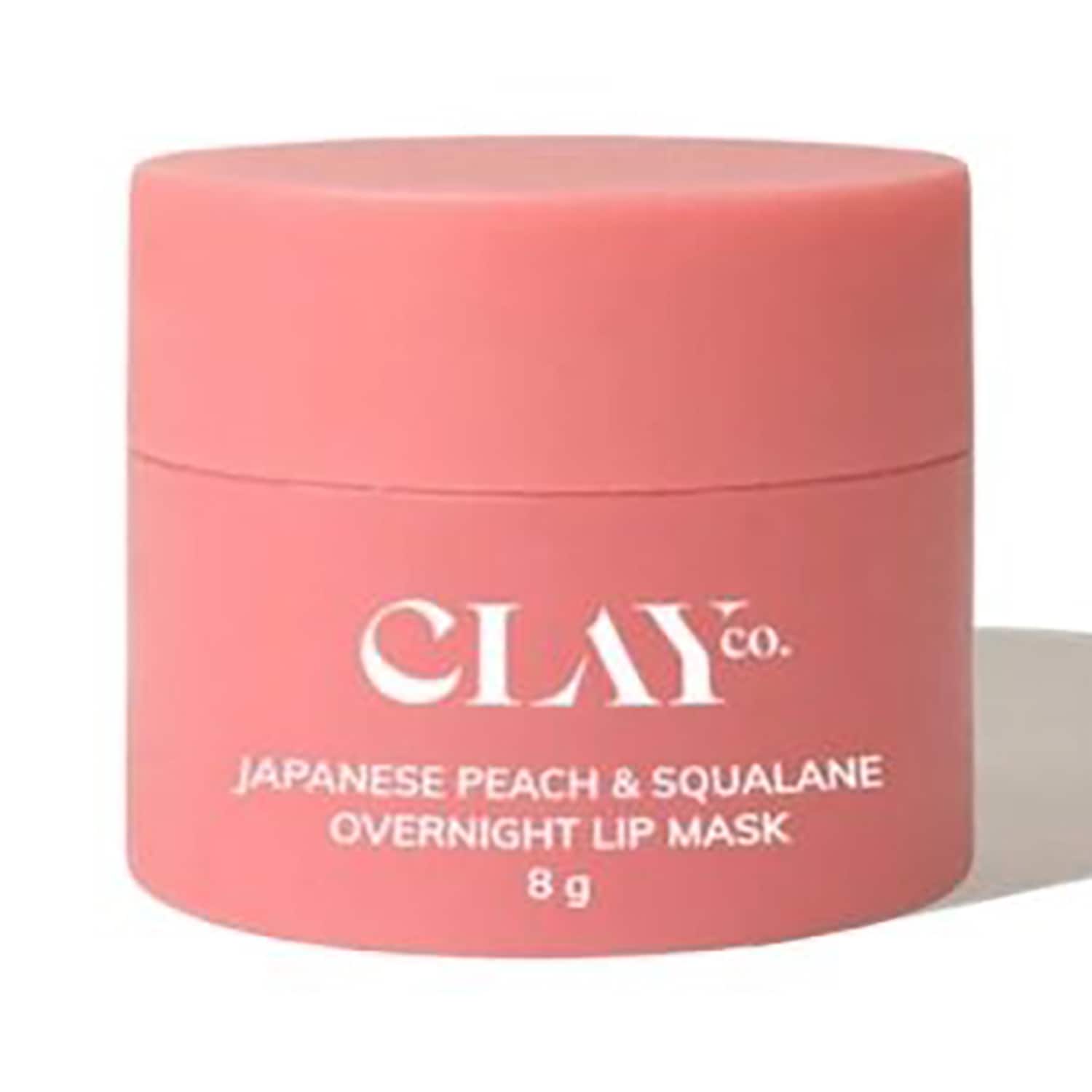 ClayCo. | ClayCo. Japanese Peach & Squalane Overnight Lip Mask (8g)