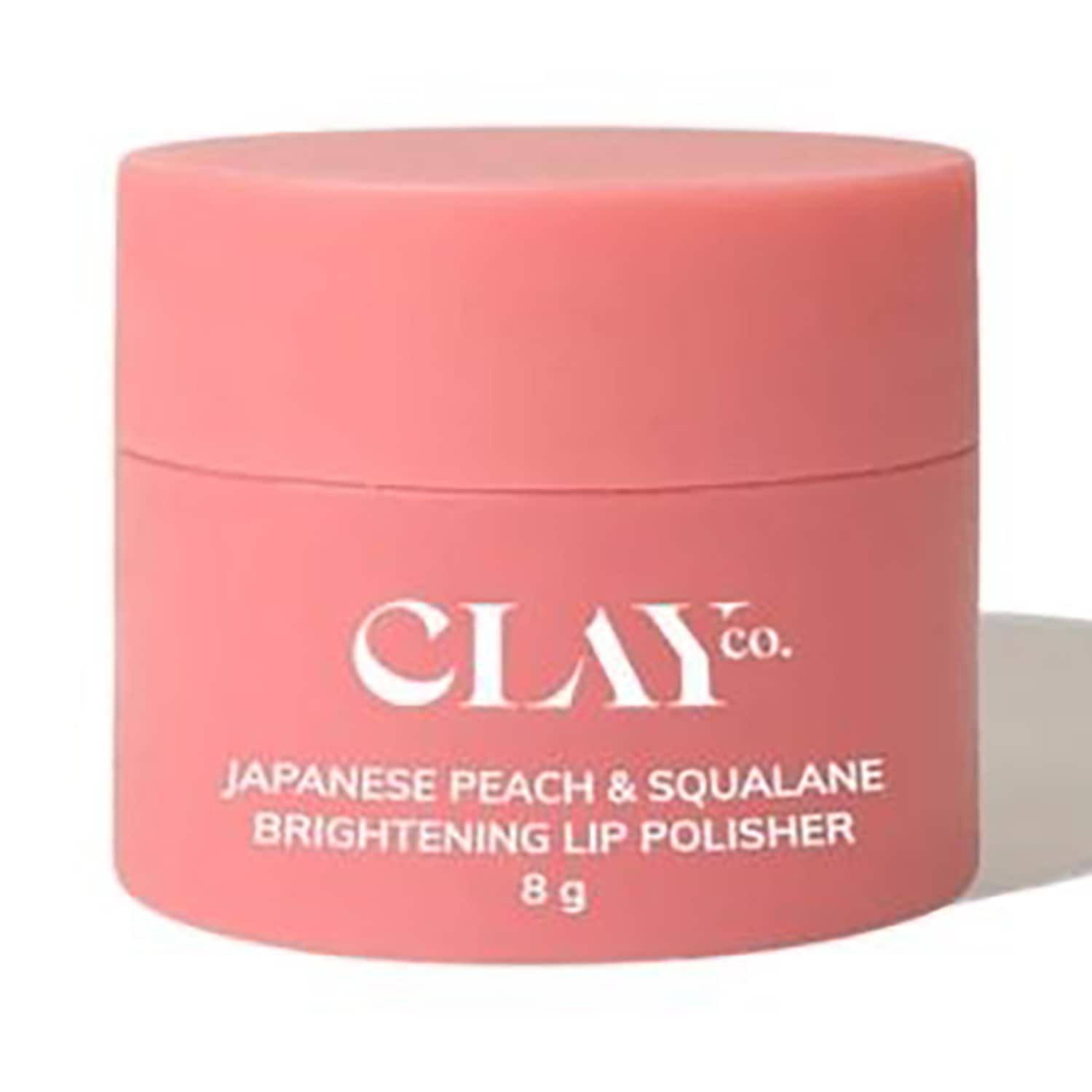 ClayCo. | ClayCo. Japanese Peach & Squalane Brightening Lip Polisher (8g)