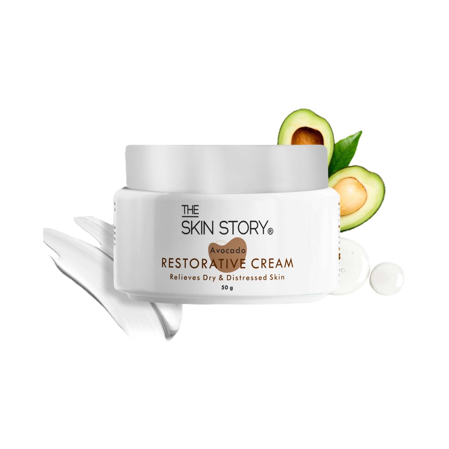 The Skin Story Avocado Restorative Cream (50g)