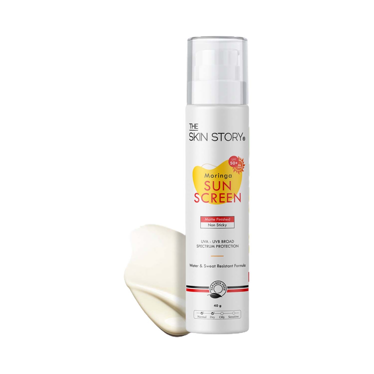 The Skin Story | The Skin Story Moringa Sunscreen SPF 50 (40g)