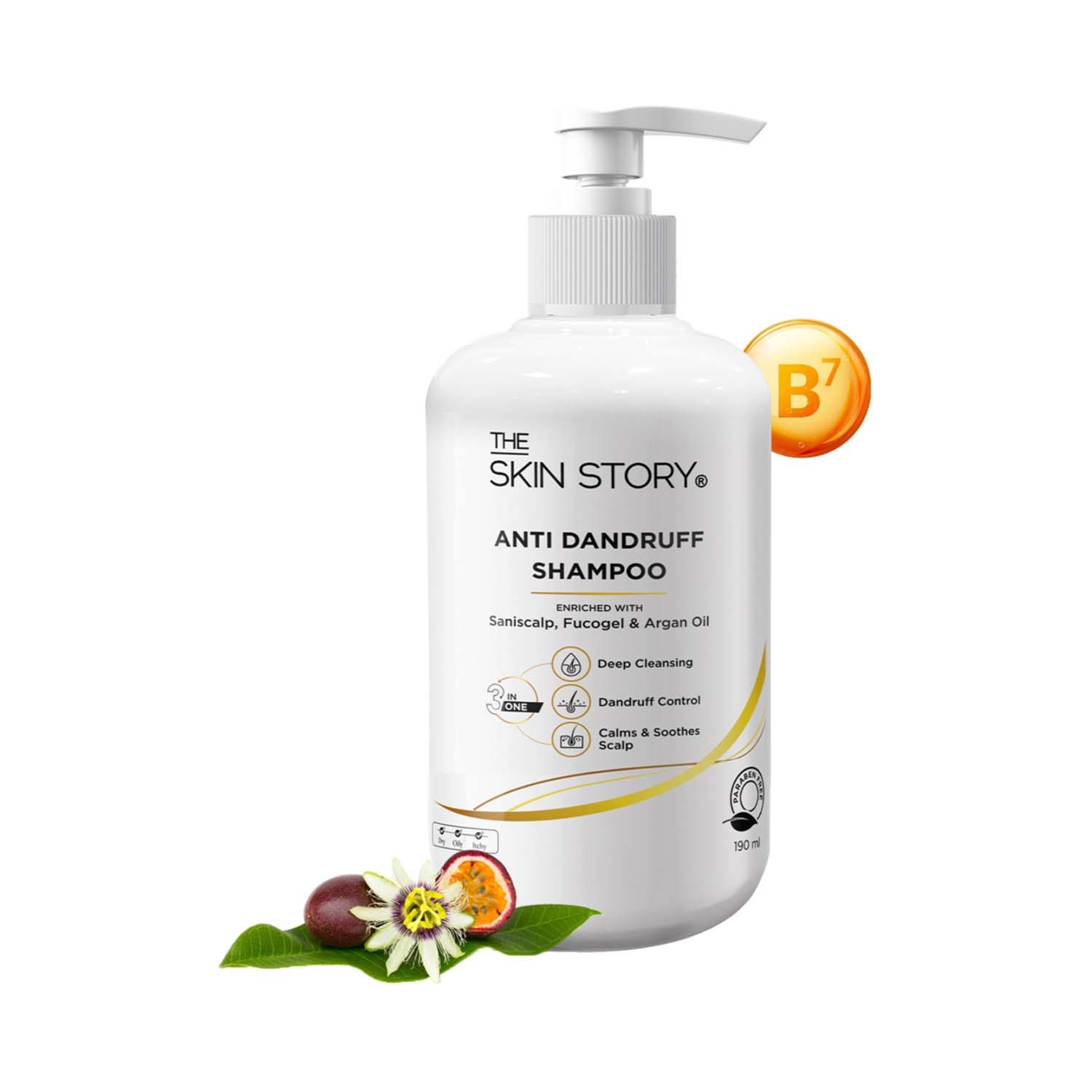 The Skin Story | The Skin Story Anti Dandruff Shampoo (190ml)