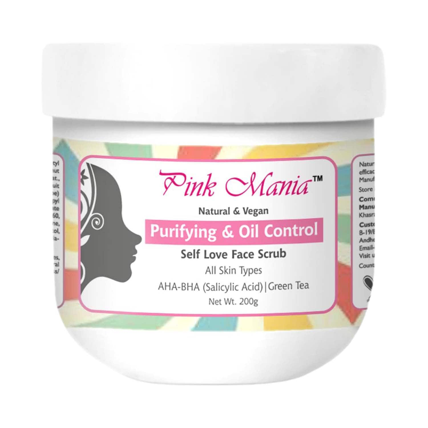 Passion Indulge | Passion Indulge Pinkmania Aha-Bha Face Scrubb For Oily Skin (200 gm)