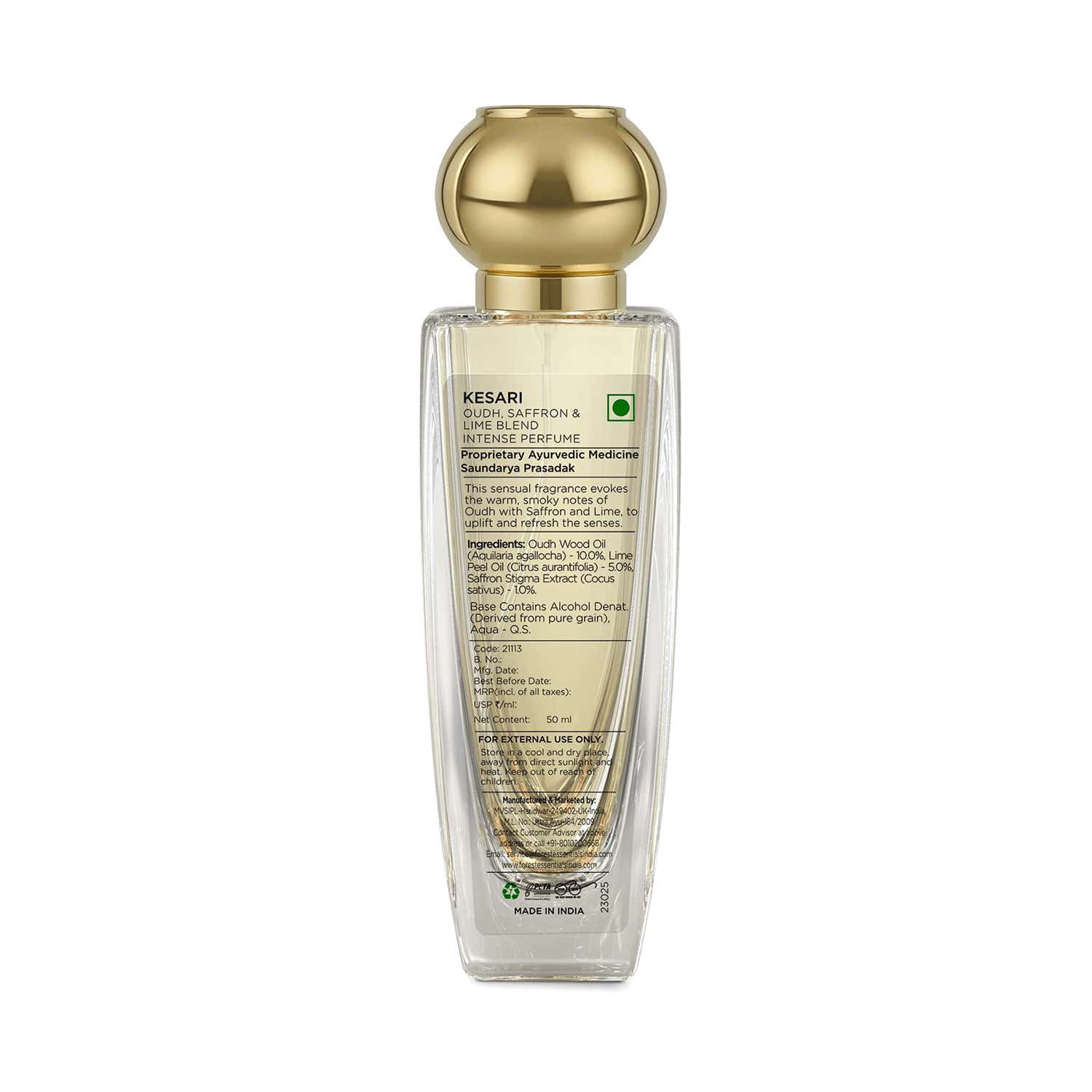 Intense Kesari with Woody & Musky Fragrance