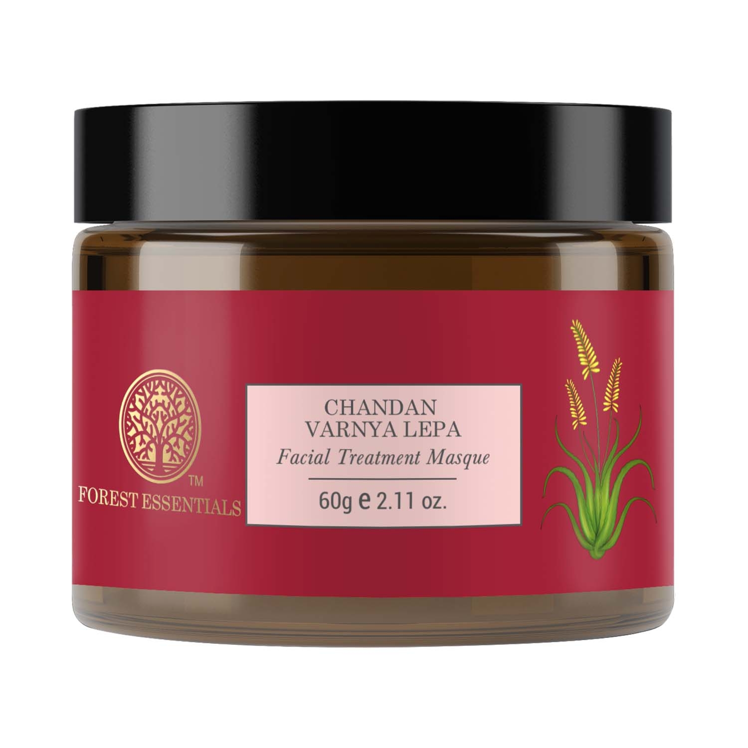 Forest Essentials | Forest Essentials Chandan Varnya Lepa Facial Masque for Firm & Hydrated Skin (60g)