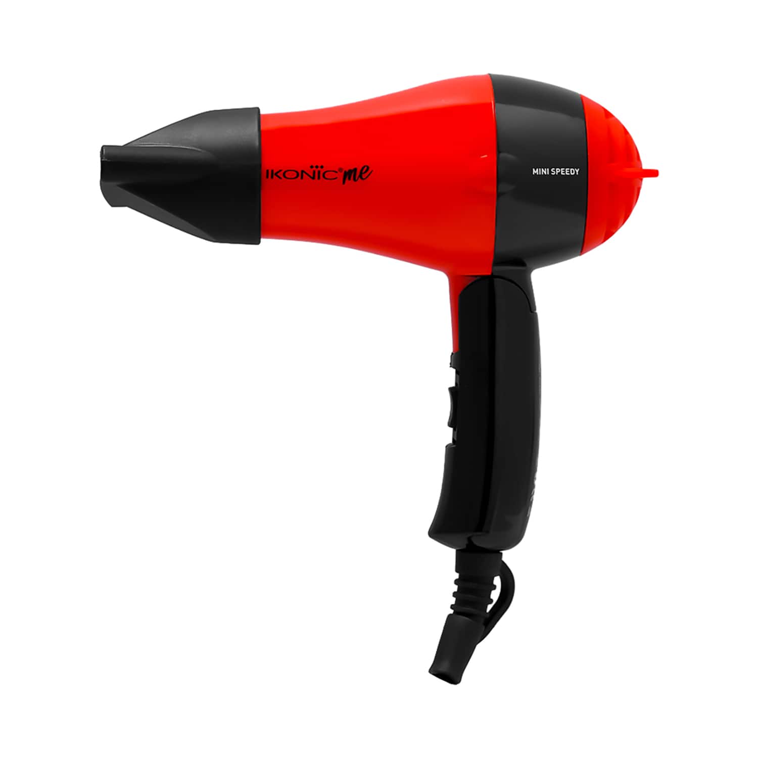 Ikonic Me | Ikonic Me Mini Speedy Hair Dryer - Black & Red (1 pc)