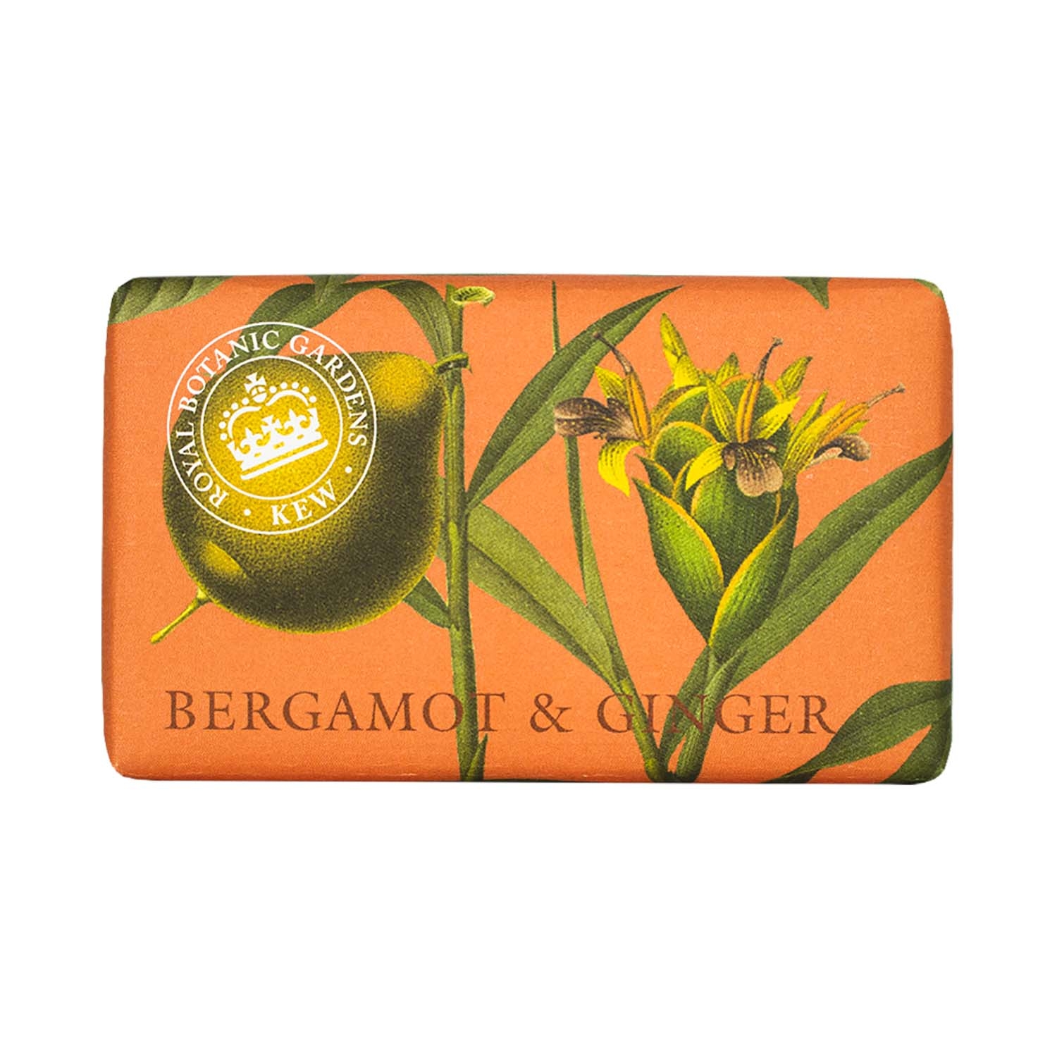 The English Soap Company | The English Soap Company Royal Botanic Gardens Kew Bergamot & Ginger Soap (240g)