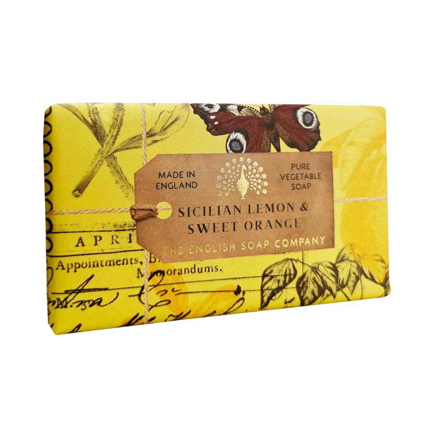 The English Soap Company | The English Soap Company Anniversary Sicilian Lemon & Sweet Orange Soap (190g)