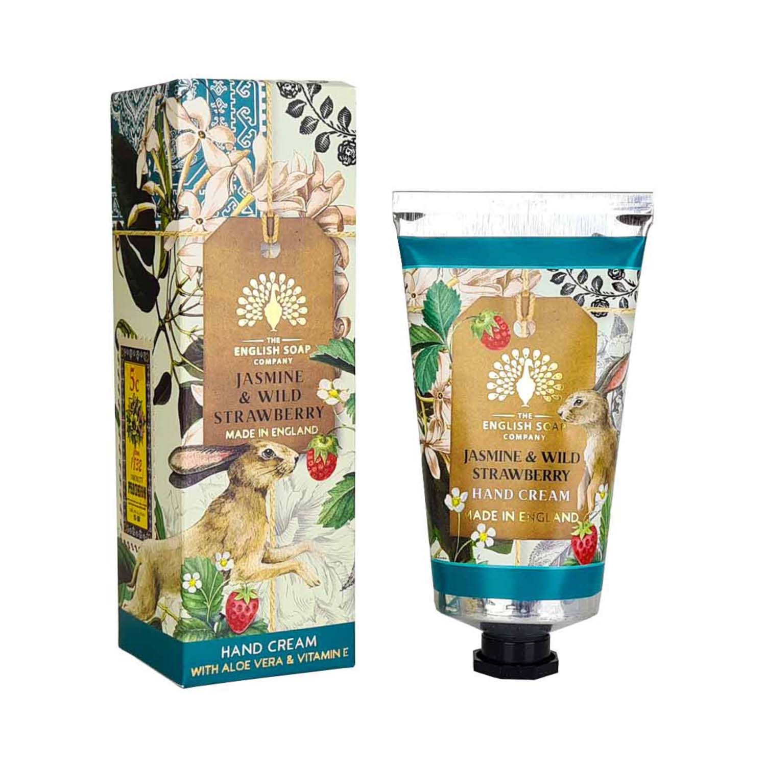 The English Soap Company | The English Soap Company Anniversary Jasmine & Wild Strawberry Hand Cream (75ml)
