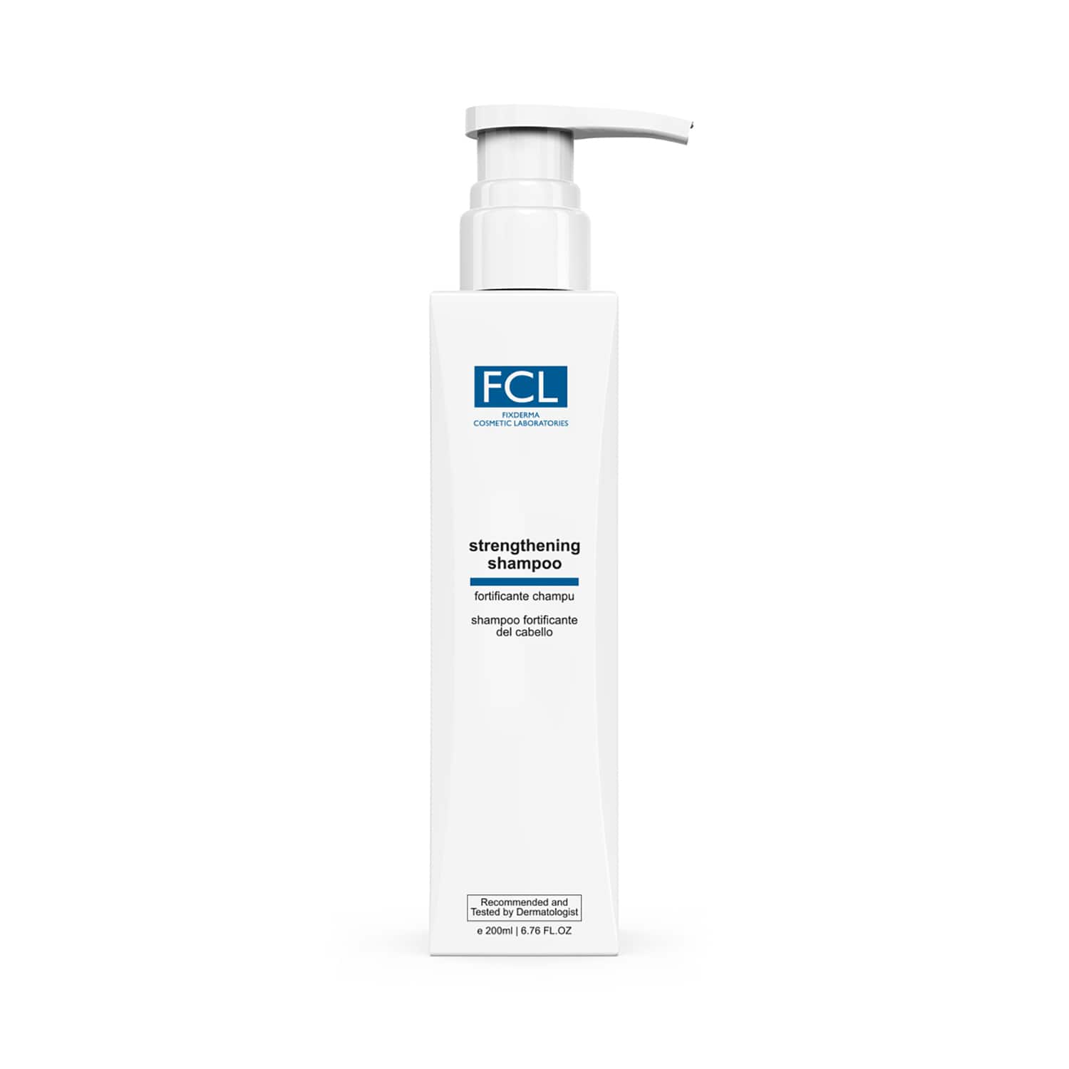 FCL | Fixderma Cosmetic Laboratories Strengthening Shampoo for Hair Growth, Controls Hair Fall (200ml)