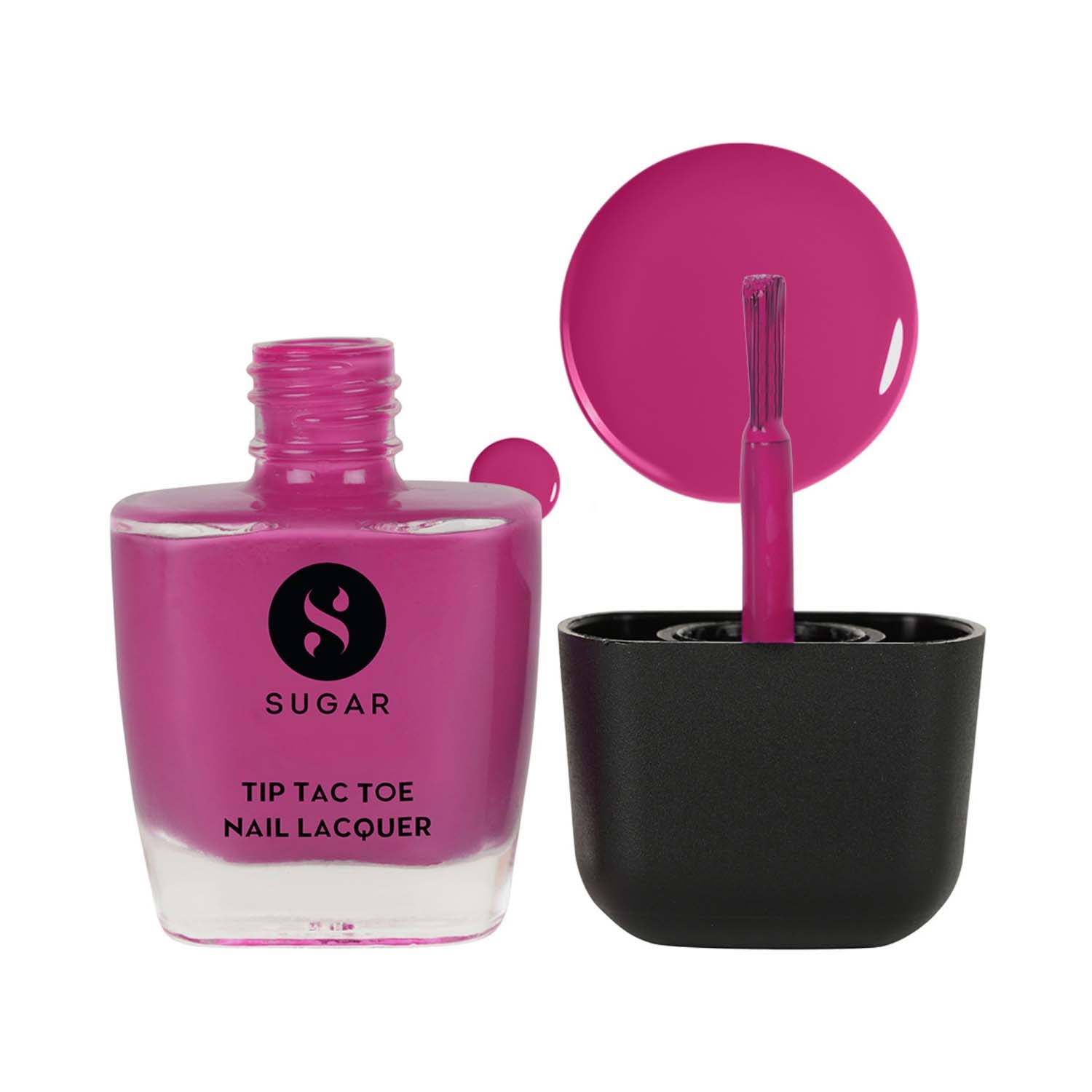 SUGAR Cosmetics | SUGAR Cosmetics Tip Tac Toe Nail Lacquer Classic - 22 Pink Potion (9ml)