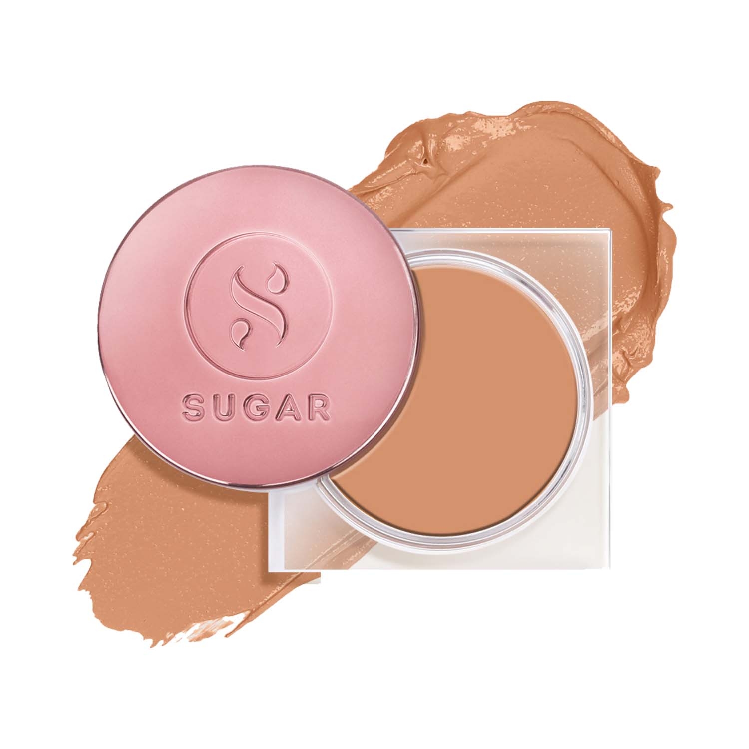 SUGAR Cosmetics | SUGAR Cosmetics Mettle Cream To Powder Foundation - 55 Americano (15g)