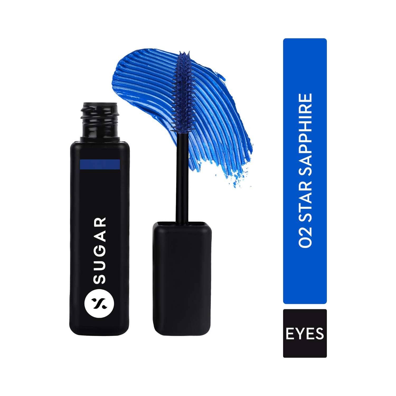 SUGAR Cosmetics | SUGAR Cosmetics Bold Unfold Waterproof Mascara - 02 Star Sapphire (10ml)