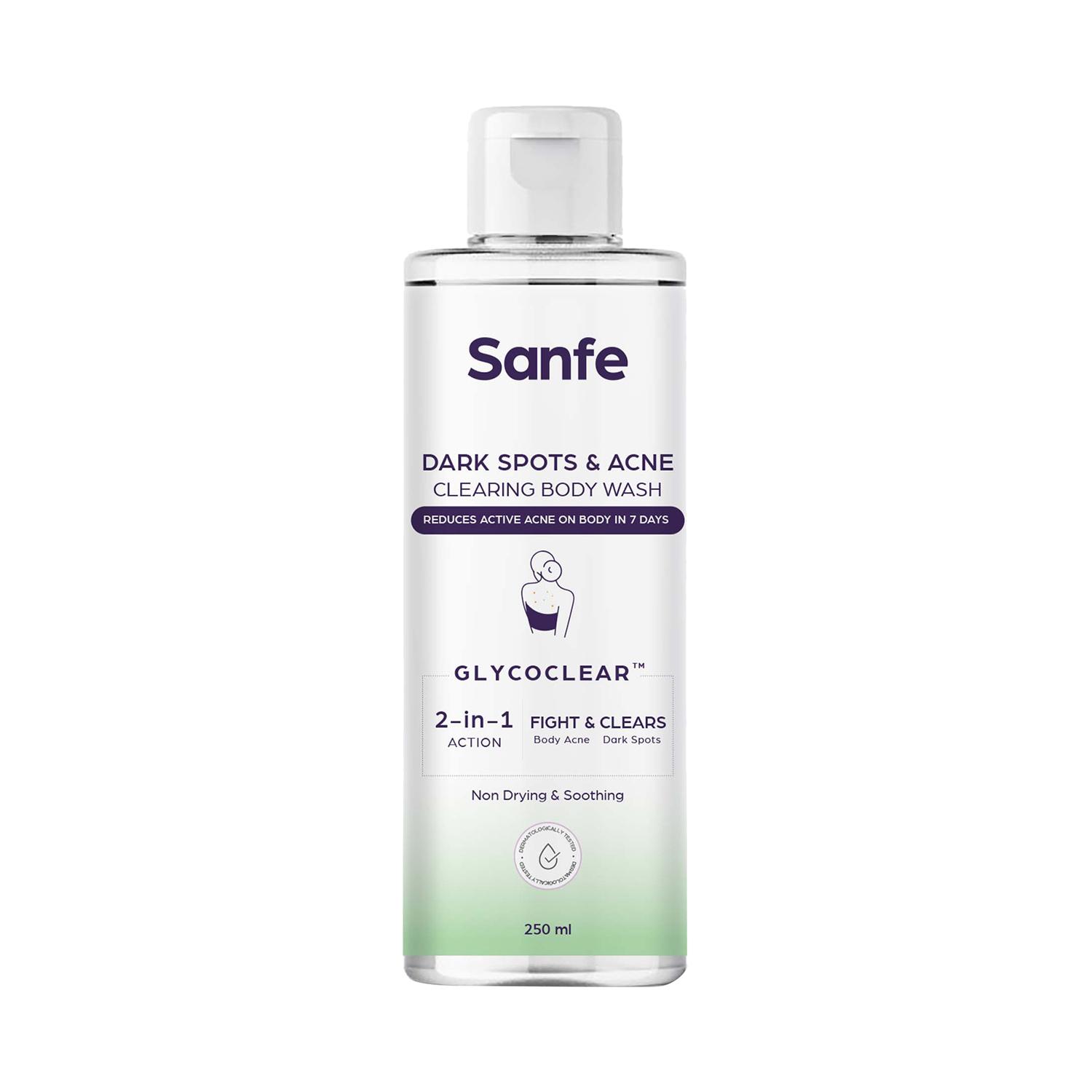 Sanfe Dark Spots and Acne Clearing Body Wash (250ml)