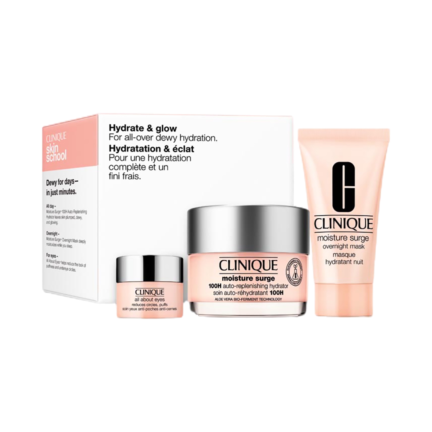 CLINIQUE | CLINIQUE Hydrate & Glow Skincare Set (3Pcs)