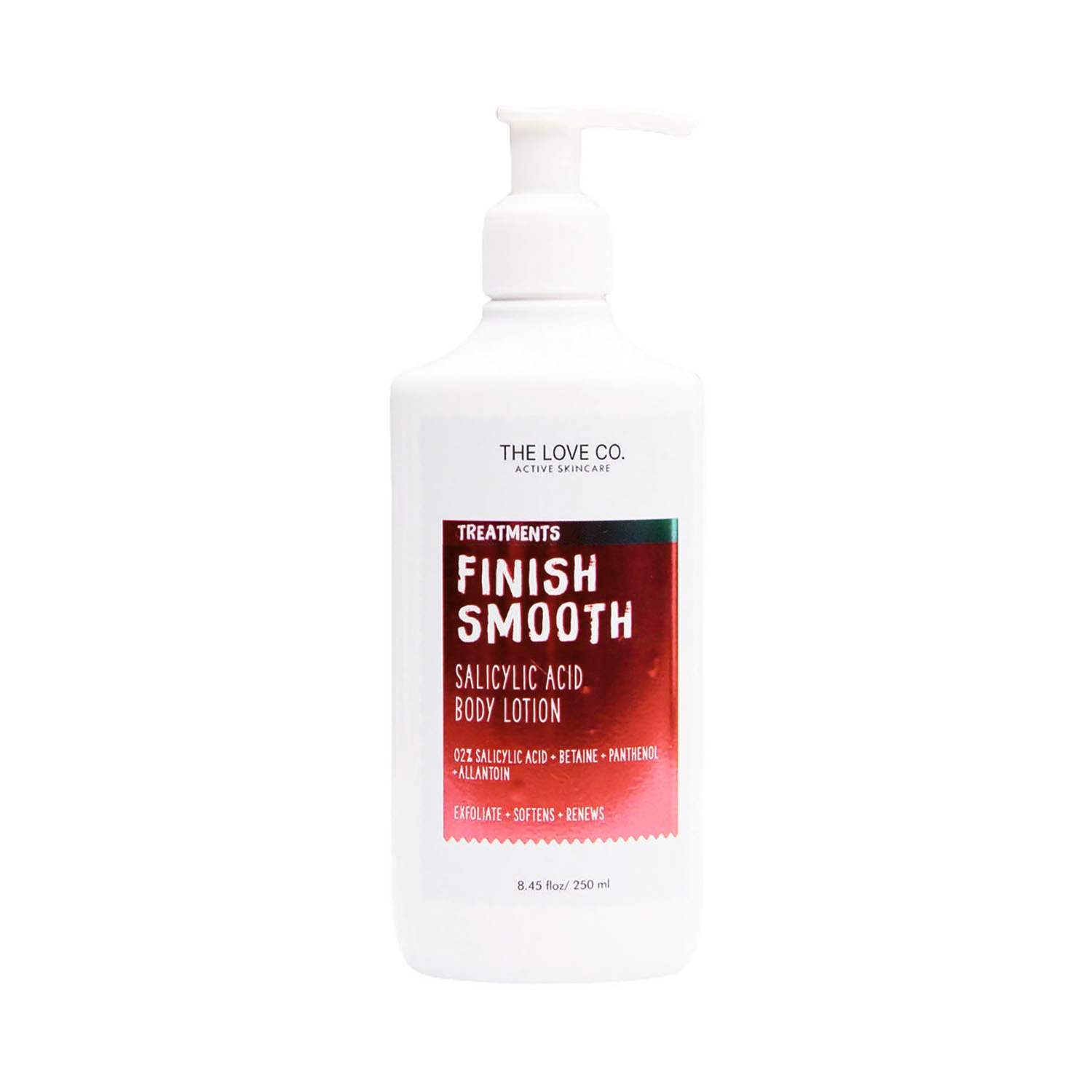 THE LOVE CO. | THE LOVE CO. Finish Smooth Body Lotion With 2% Salicylic Acid For Rough & Bumpy Skin (250ml)