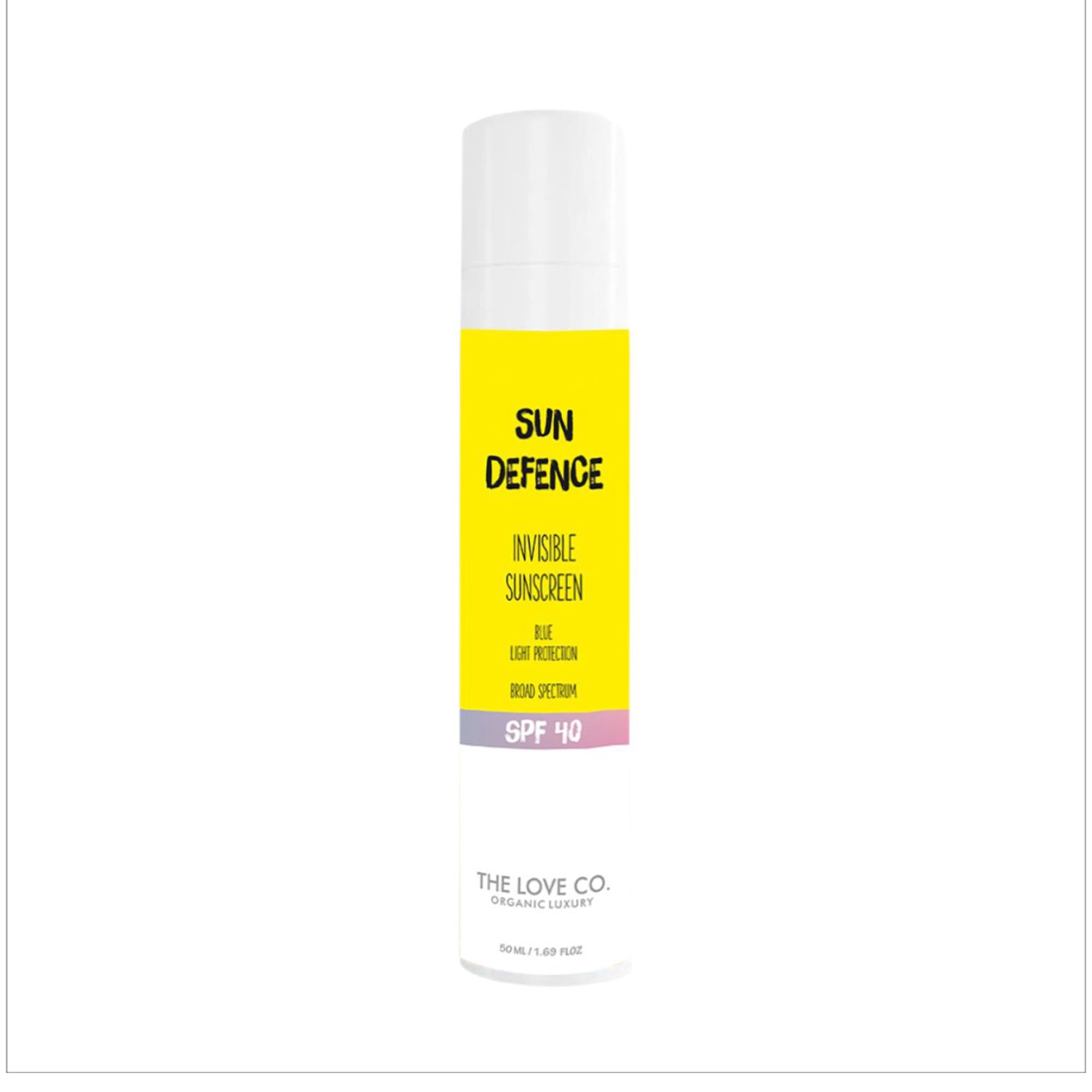 THE LOVE CO. | THE LOVE CO. Sun Defence Invisible Sunscreen SPF 40 (50ml)