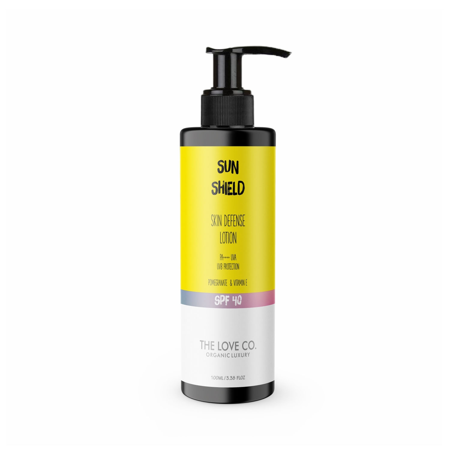 THE LOVE CO. | THE LOVE CO. Skin Defense Sunscreen Lotion With SPF 40 PA++++ UVA/UVB Protection (100ml)