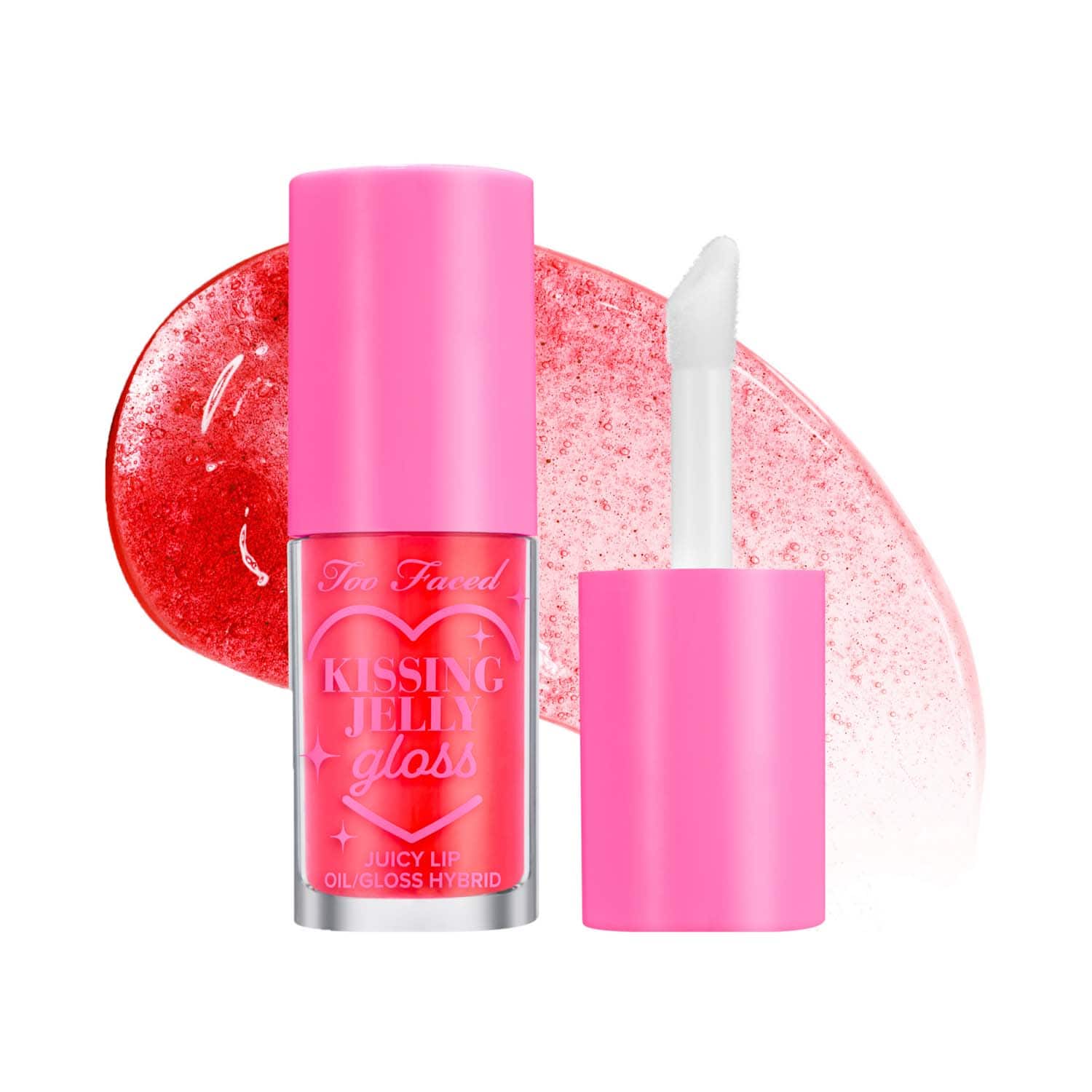 Too Faced | Too Faced Kissing Jelly Lip Oil Gloss - Sour Watermelon (4.5ml)