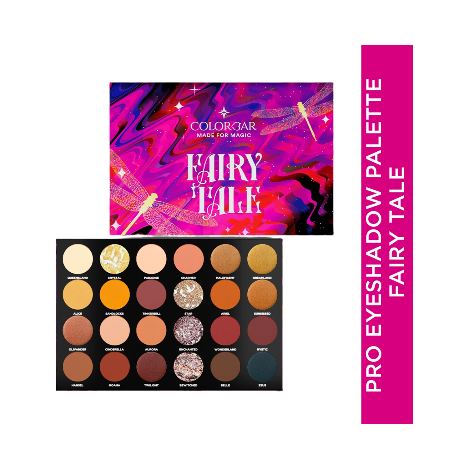 Colorbar | Colorbar Fairy-Tale Eyeshadow Palette - Multi-Color (30g)