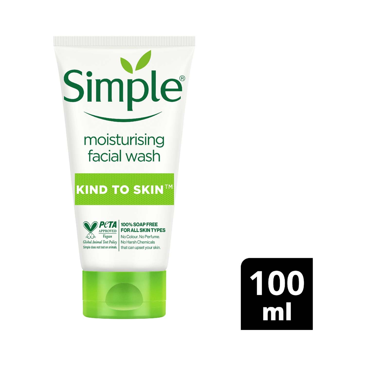 Simple | Simple Kind To Skin Moisturizing Facial Wash (100ml)