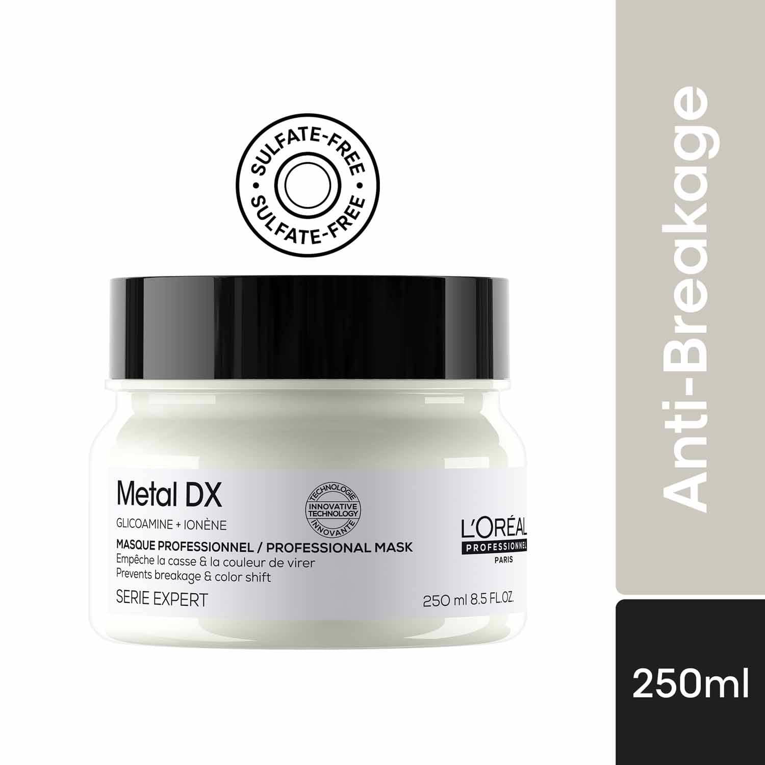 L'OREAL PROFESSIONNEL | L'OREAL PROFESSIONNEL Metal DX Anti-Deposit Protector Hair Mask For Hair Breakage (250 ml)