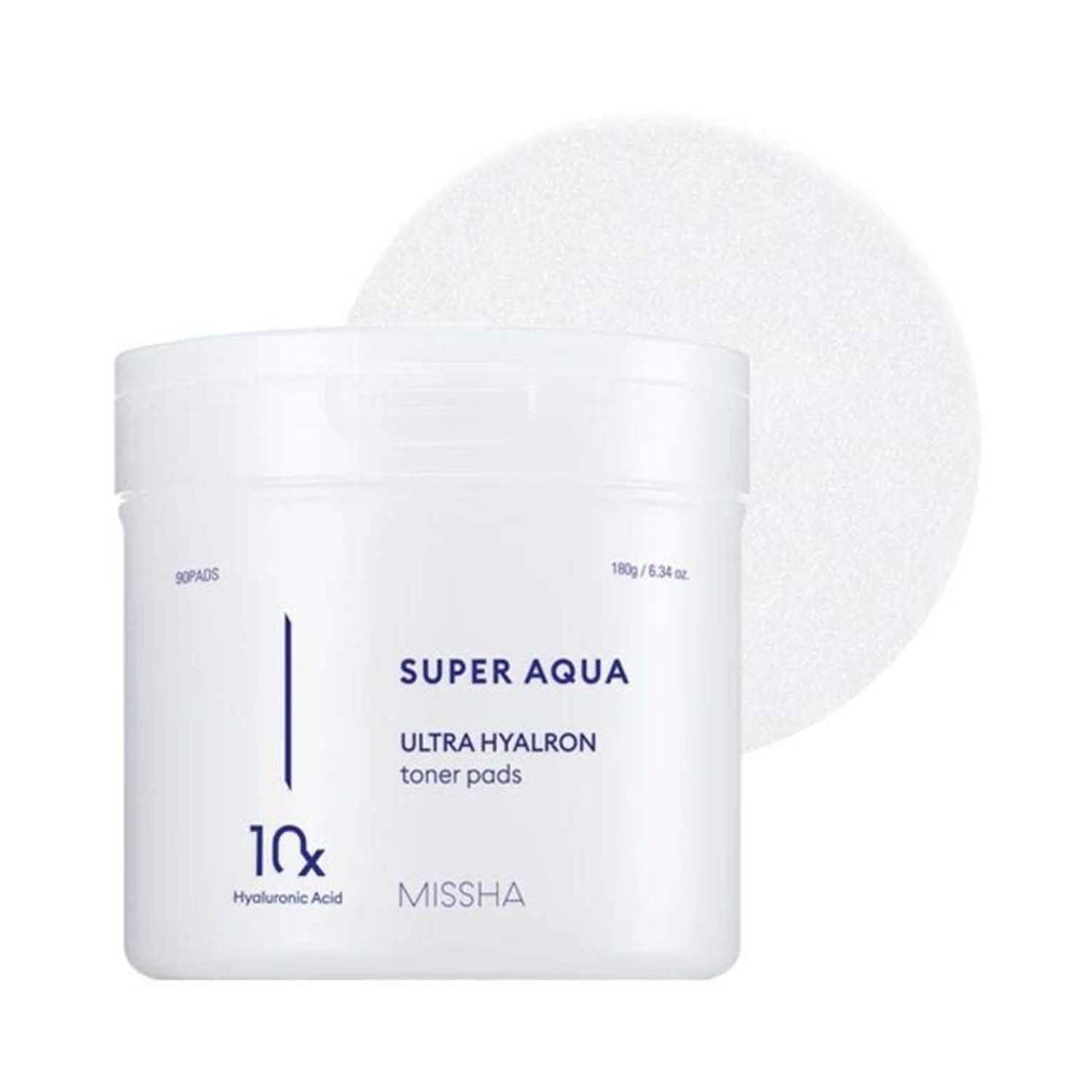 Missha | Missha Super Aqua Ultra Hyaluron Toner Pads (90pcs)