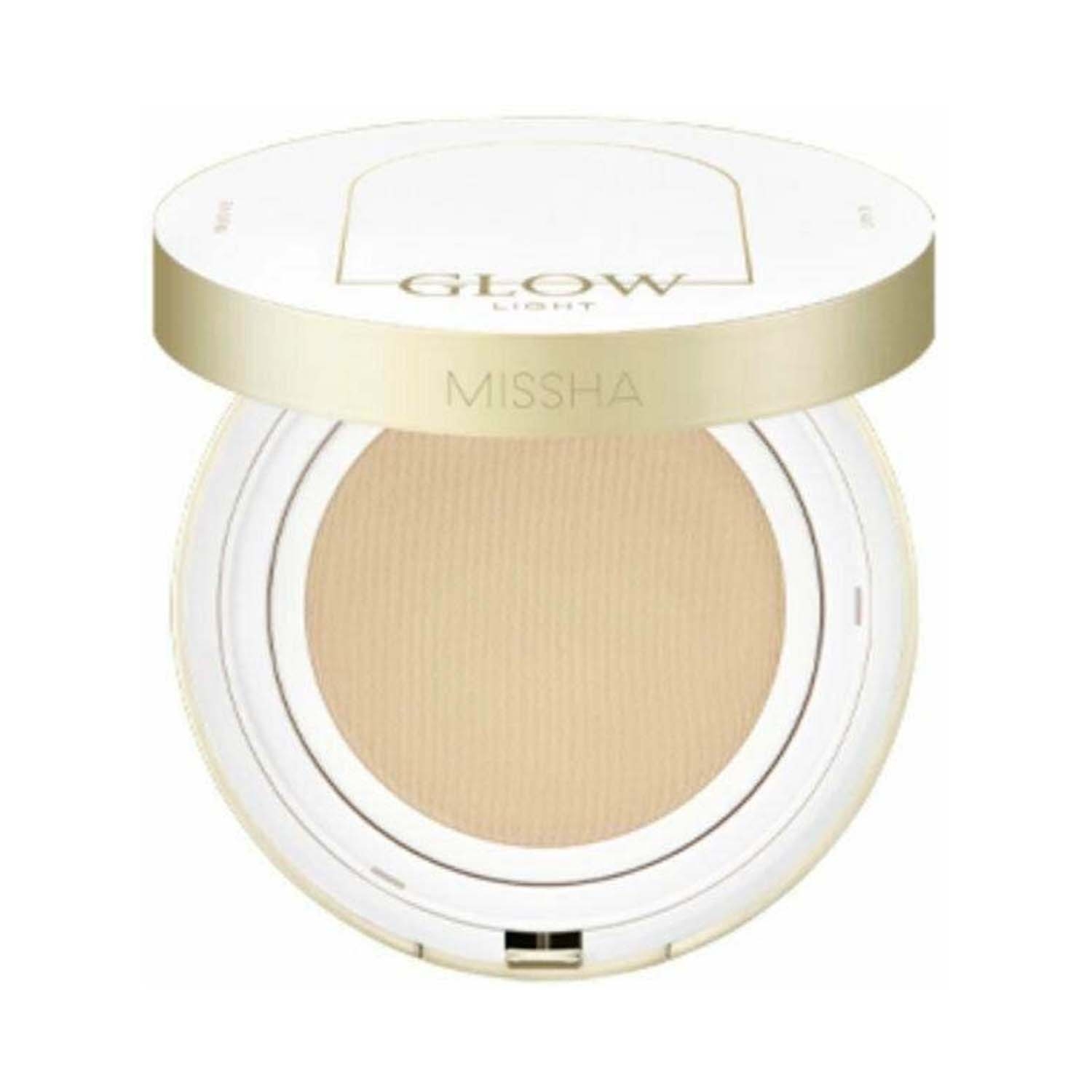 Missha | Missha Glow Cushion Light SPF 37 PA+++ - 23 Sand (13g)