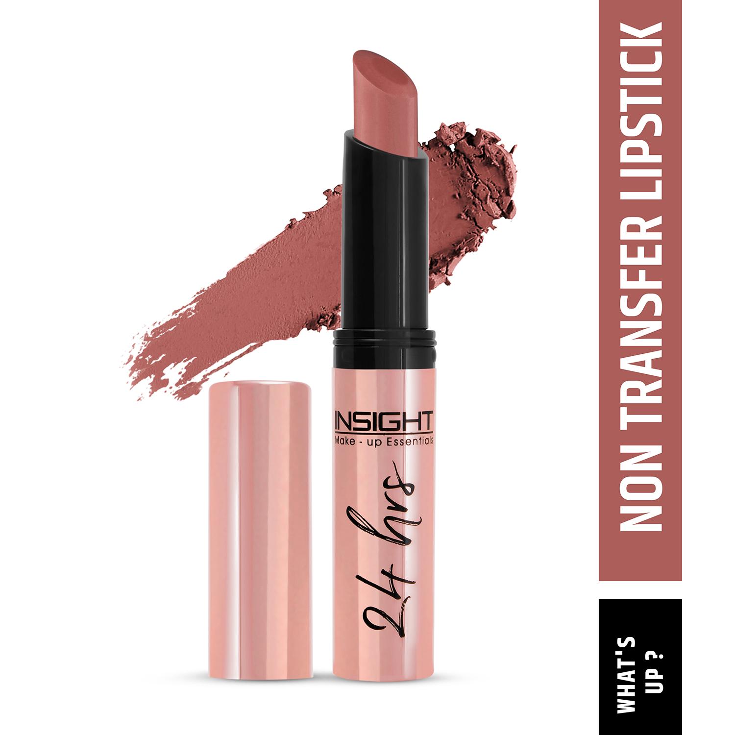 Insight Cosmetics | Insight Cosmetics 24 Hrs Non Transfer Matte Lipstick - What's Up (3g)