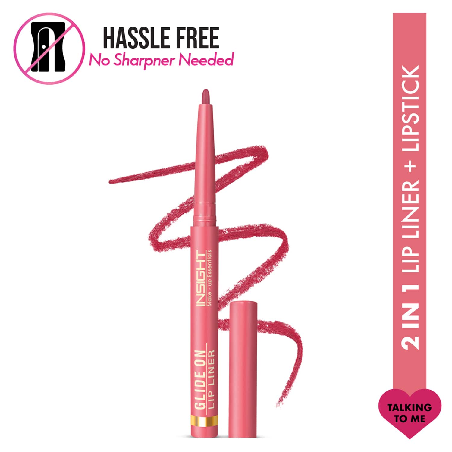 Insight Cosmetics | Insight Cosmetics Glide On Lip Liner - Talking To Me? (0.3g)