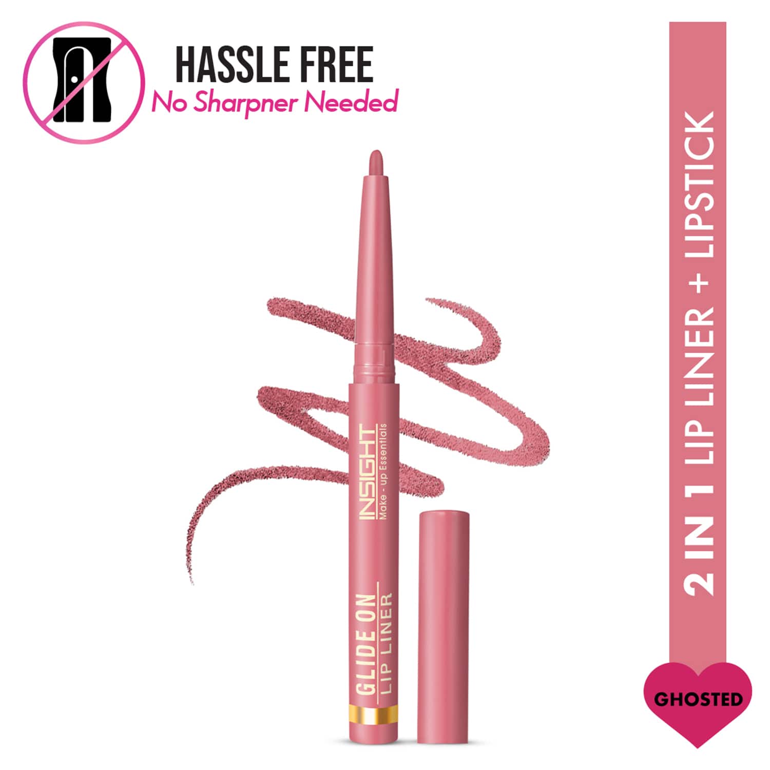 Insight Cosmetics | Insight Cosmetics Glide On Lip Liner - Ghosted (0.3g)