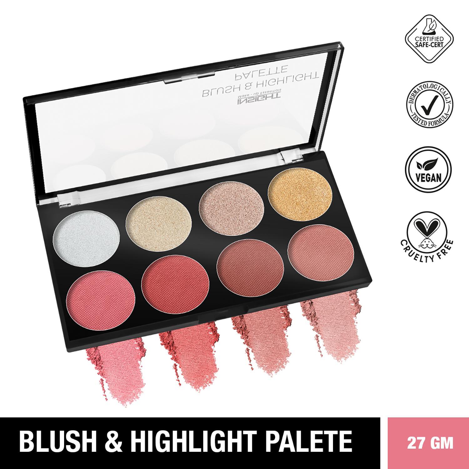 Insight Cosmetics | Insight Cosmetics Blush & Highlight Palette - Multi-Color (27g)