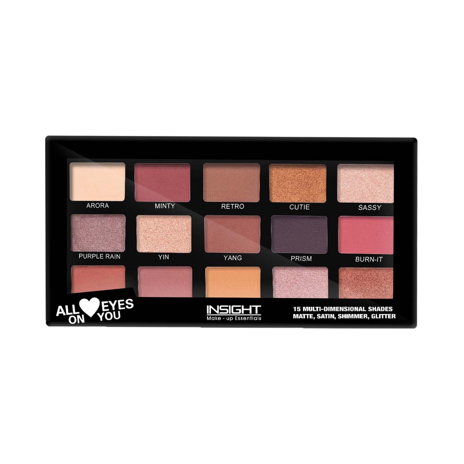 Insight Cosmetics All Eyes On You Eyeshadow Palette - Multi-Color (17g)